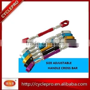 Aluminium Novelty Motorcycle Steering Parts Cnc Aluminum Cross Bar Handle Brace Bar thumbnail-1