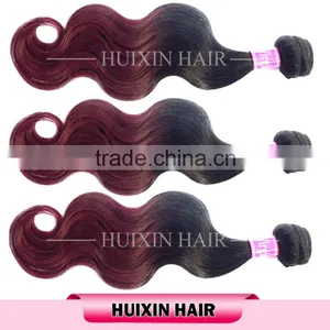 2016 High Feedback Top Peruvian Hair Ombre Braiding Hair, #1b-red Human Hair Extension thumbnail-3