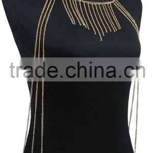 Beach Tassel Body Chain Sexy Waist Chain thumbnail-3
