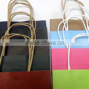 Custom Logo Paper Bag In Stock Cheap Kraft Paper Bag Manufacturers thumbnail-2