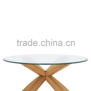 Small Wooden Round Table thumbnail-3