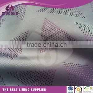 100 Polyester Two Tone Jacquard Pattern Suit/sleeve/jacket Lining Fabric thumbnail-2