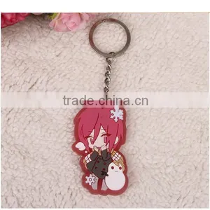 Cheap Custom 3D Cute Girl Keychain thumbnail-6
