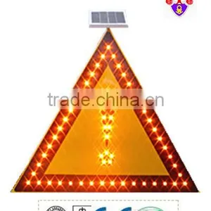 Solar Road Work Ahead Signage, Automatically Lighting Traffic Signs for Road Construction thumbnail-4