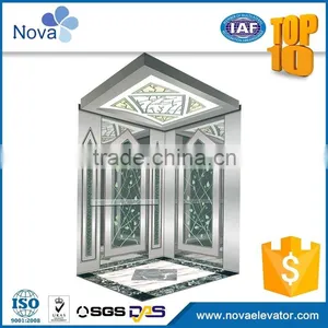 Residential Gearless Small Passenger Lift Elevator for 2 Person thumbnail-3