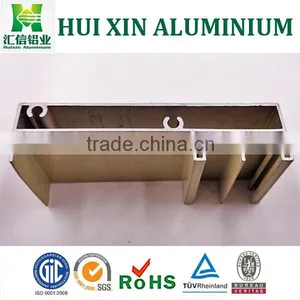 Casement Windows Type Aluminum Extrusion Profiles in Milk Color for Nigeria Market thumbnail-1
