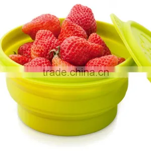 Eco-friendly Food Grade Silicone Food Bowl thumbnail-1