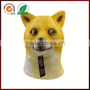 Dog Animal Head Mask for Halloween Party Costumes in China thumbnail-1