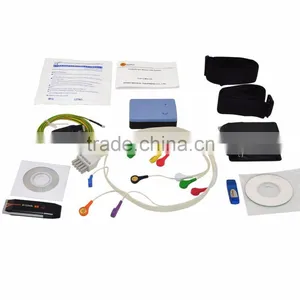 ISO13485 Approved Blue Color Portable Treadmill Wireless Ecg Machine Stress Test System thumbnail-4