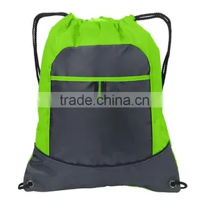 Cheap 210D Polyester Colorful Drawstring Cinch Pack Bag thumbnail-6
