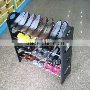 4-Layer Shoe Storage Metal Shoe Rack Designs thumbnail-1