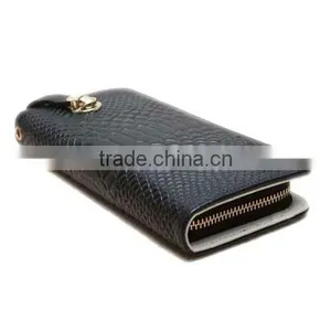 Ladies Women Alligator Pattern Genuine Leather Wallet (BCN003) thumbnail-1