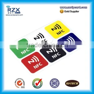 CMYK Print Low Cost Rewritable Small Size NFC Tag Sticker thumbnail-4
