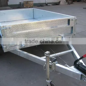Hot Dipped Galvanized Tandem Trailer / Double Axle Trailer thumbnail-2
