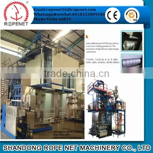 FDY Machine pp Multifilament Yarn Extruder Machine From Shandong Rope Net Vicky Cell:8618253809206 thumbnail-1