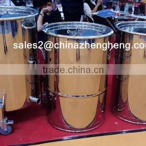 SUS 304 SUS 316L Stainless Steel Food Bucket / Ice Bucket / Beer Bucket/ Oil Barrel thumbnail-2