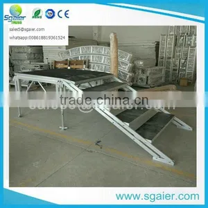 Sgaier Quick Shipping Exhibition Booth Aluminum Stage thumbnail-1