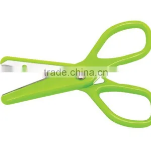 Safety Green Silicone Scissor With High Quality ,OEM Welcome thumbnail-1