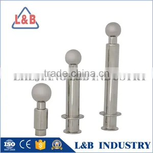 Wenzhou Sanitary Stainless Steel Thread Rotary Cleaning Ball/cleaner thumbnail-1