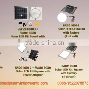 Clean-energy Vent Kits Solar Commercial Square Round Led Lights thumbnail-2