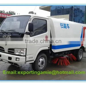 Factory Sale China Dongfeng Euro4 95hp Mini Street Sweeper thumbnail-1