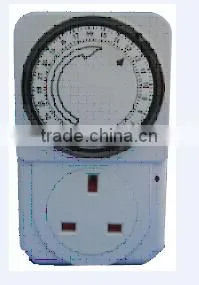 Grow Light Controller US EU UK AU NZ Plug Socket Daily 24 Hour Grounded Mechanical Automatic Switch Timer for Garden Greenhouse thumbnail-2