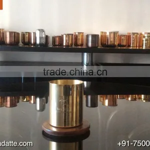New Brand Brassify Brass Candle Jar thumbnail-1