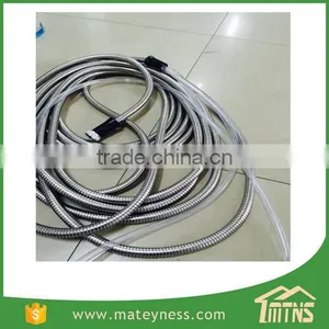 Custom Length Water High Pressure Flexible Stainless Steel Metal Garden Hose thumbnail-6