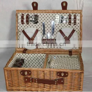 Cheap Handmade Wicker Basket Wholesaler for Picnic thumbnail-1