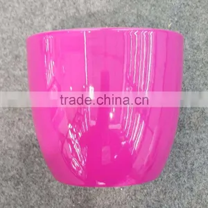 Ceramic Flower Pot With Painting For Garden and Home thumbnail-3