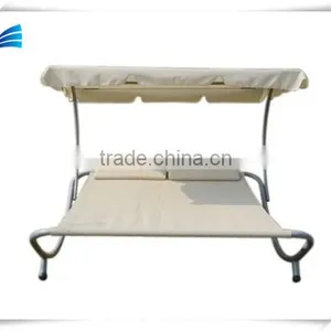 2 Person Patio Hammock Bed With Canopy thumbnail-3