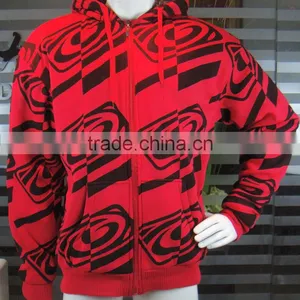 Stock Men's Fleece Hoody Jacket thumbnail-1