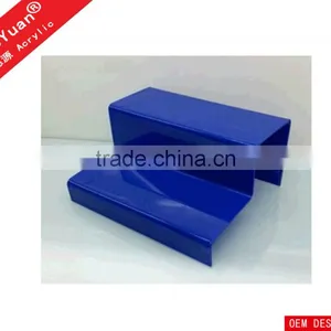 Two Layer Custom Color Acrylic Shoes Displayer thumbnail-2