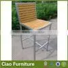 Polyester Wood Outdoor Pub Bar Chair High Chair thumbnail-2