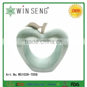 Apple Shape Ceramic Pottery Modern Decoration thumbnail-3