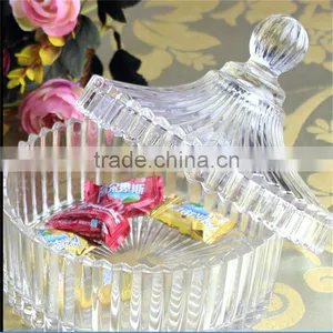 Candle Holder Decor Glass Candy Jar thumbnail-6