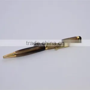 Ballpoint Pen Buffalo Horn and Brass thumbnail-2