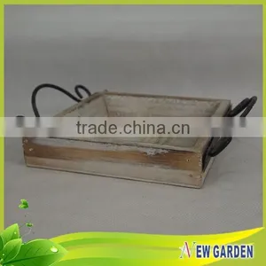 Cheap Square Growing Plant Flat Flower Pot Tray at Factory Price thumbnail-2