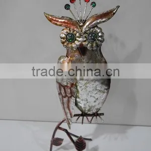 YS13365 Unique Owl Decoration Handicraft for Table & Office thumbnail-1