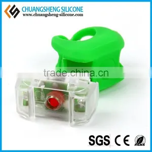 CR2032 Battery Oprated Front Bike Mountain Light With Safty Frame thumbnail-3