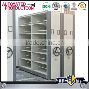 Heavy Duty Cold Rolled Steel File Shelving Compact Mobile Filing Cabinet thumbnail-1