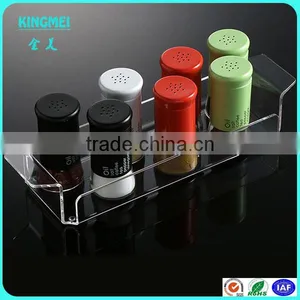 Wholesale Custom Lucite Plastic Rectangle Pop Acrylic Serving Tray Acrylic Condiments Tray thumbnail-2
