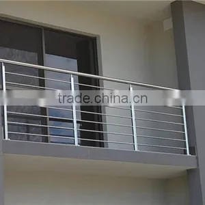Stainless Steel Handrail Square Balustrade For 10*20mm Tube thumbnail-3