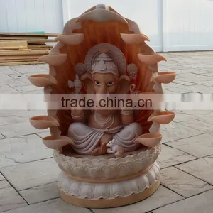 Lighted Art Statue Resin Water Fountain Craftwork thumbnail-2