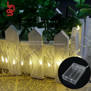 3AA Battery Operated Copper String Light Fairy Light thumbnail-5