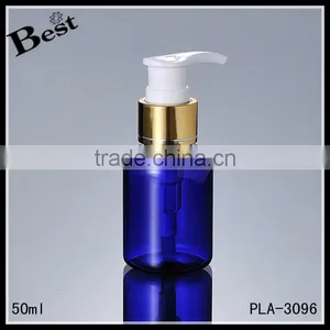 Travel Size Plastic Bottles50ml Hair Shampoo Bottle Shampoo Pump Blue Bottle Hair Shampoo thumbnail-5