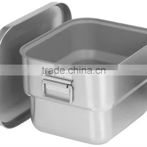 SUS304 Stainless Steel Square Food Box Mild Box S Square Stainless Steel Food Box thumbnail-3