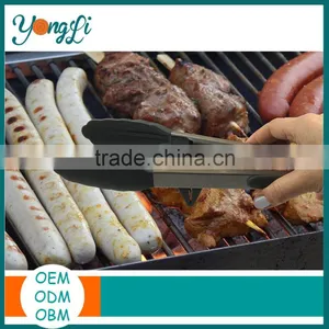 Nonstick Heavy Duty Heat Resistant 9 Inch and 12 Inch Stainless Steel Self Locking Kitchen Food Tong thumbnail-2