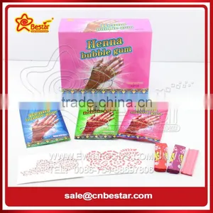 Bubble Gum With Henna Tattoo thumbnail-1
