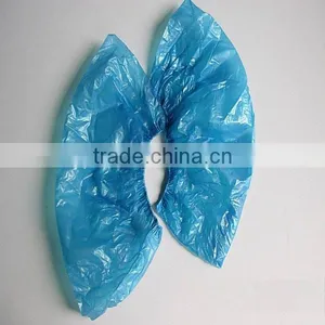 PE Shoe Cover With CE ISO& FDA,Blue Waterproof Disposable Shoe Cover thumbnail-1